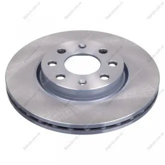 OPEL гальмівний диск передній Corsa D 06-, FIAT GRANDE PUNTO 05- BLUE PRINT ADZ94332