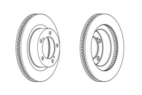 Гальмівний диск Jurid 562887JC1 (фото 1)