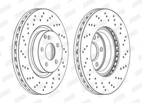 Гальмівний диск Jurid 562567JC1