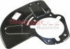 Metzger 6115050 Кожух защитный тормозного диска Opel Astra H/Zafira A/Zafira B передн. правый