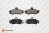 EUROREPAR гальмівні колодки задн. (без датчик.) FORD Mondeo -00, Cougar 98- 1617272280 EUROREPAR 1617272280