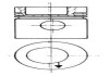 KOLBENSCHMIDT 93 831 606 Поршень 97.50 STD MB OM364/OM366