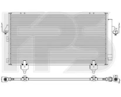 Конденсатор кондиціонера FPS FP 70 K498