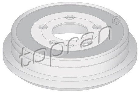 Гальмiвнi барабани TOPRAN TOPRAN / HANS PRIES 110039