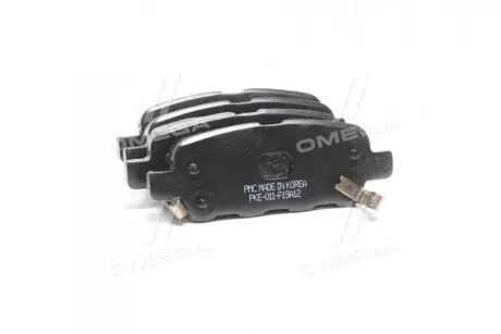 Фото 1 - колодки гальмівні дискові PMC PKE011 Колодки гальмівні дискові PMC PKE011 (фото 1)