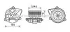 AVA OL8623 AVA Вентилятор салону NISSAN PRIMASTAR (2001) 2.5 DCI OL8623