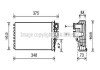 AVA AVA Радіатор пічки PEUGEOT 3008 (2009) 1.6 THP AVA COOLING PEA6359 (фото 1)