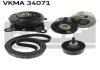 SKF VKMA34071 Ремкомплект ГРМ FORD Transit "2,4D "00-06