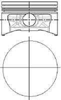 Поршень в комплекті на 1 циліндр, 2-й ремонт (+0,50) 87-435507-00 NURAL 8743550700