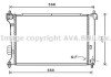 AVA HYUNDAI Радіатор системи охолодження двигуна i20 I 1.4, 1.6 08- AVA AVA COOLING HY2309 (фото 1)