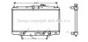 AVA HONDA Радіатор сист. охолодження двиг. Accord VI 1.6/2.3 98- HDA2119 AVA HDA2119