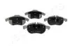 Гальмівні колодки перед. OPEL Vectra C, Astra H, Zafira B FIAT Croma 05- SAAB 9-3 JAPANPARTS PA-0074AF (фото 2)