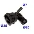 MEATDORIA VW фланець охолоджуючої рідини AUDI 1,6-2,0SDI 03- MEAT &amp; DORIA MEAT&DORIA 93500 (фото 1)