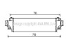 AVA CHEVROLET Інтеркулер AVEO 1.3, 1.4 11- AVA AVA COOLING CT4061 (фото 1)
