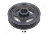 JAPANPARTS NISSAN Шків колінчатого валу QASHQAI / QASHQAI +2 I 07- PU-114 JAPANPARTS PU-114