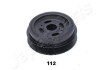 JAPANPARTS NISSAN Шків колінчатого валу X-TRAIL I 01- PU-112 JAPANPARTS