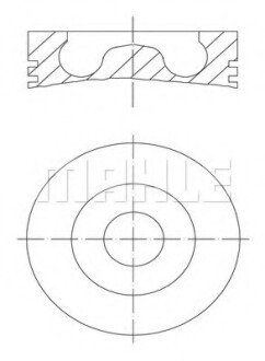 Поршень MAHLE MAHLE / KNECHT 039PI00113000