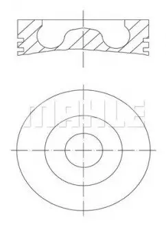 Поршень MAHLE MAHLE / KNECHT 039PI00113000