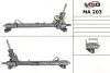 Фото 1 - рульова рейка(+гідропідсилювач) MAZDA 3 1.4-2.0 03-09 MSG MA203 Рульова рейка(+гідропідсилювач) MAZDA 3 1.4-2.0 03-09 MSG MA203 (фото 1)