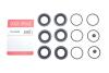 Ремкомплект супорта (переднього) Jeep Grand Cherokee 10- (d=40) (Brembo) QUICK BRAKE 114-0444 (фото 2)