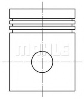 Поршень Opel Astra G/H/Vectra B/C 1.8 16V 95-05 (80.5mm/STD) MAHLE MAHLE / KNECHT 012 02 00