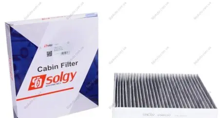 Фільтр салону Skoda Fabia/Roomster/VW Polo 99-10 (вугільний) SOLGY 104037