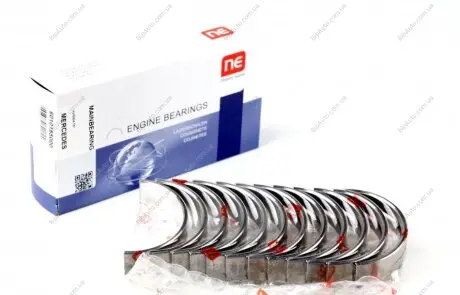 Вкладиші корінні MB Sprinter/MB310 OM602 2.9TDI (+0.50) = 6010155000 NPR 180 010 0008 21