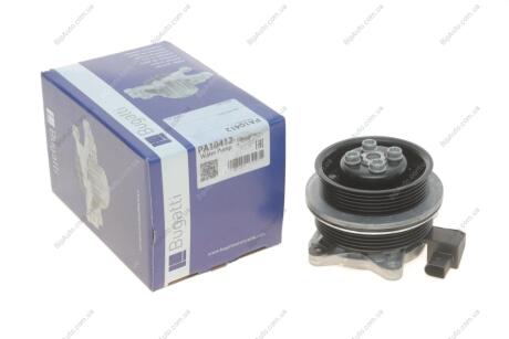 Помпа води Skoda Fabia/VW Passat 1.4TSI 09-14/Golf 1.4TSI 06-12/Tiguan 1.4TSI 08-18 (7 лоп) (11 кан) BUGATTI PA10412