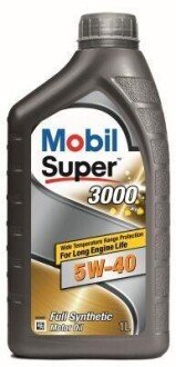 Моторна олива Super 3000 X1 5W40, 1л MOBIL 152060