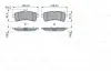 Гальмівні колодки, дискові BOSCH 0986494764