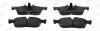 JURID LANDROVER К-т передн. гальм. колодок Discovery Sport 2,0-2,2 14-, Range Rover Evoque 2,0-2,2 11- 573694J JURID 573694J