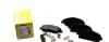 Комплект гальмівних колодок передн , OPEL COMBO, COMBO TOUR, CORSA C, MERIVA A, TIGRA 1.0-1.8 09.00- TEXTAR 2322501 2322501