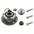 FEBI OPEL підшипник передній маточини (5отв.) з датчиком ABS Astra H 04- 27386 FEBI 27386