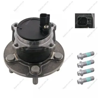 FEBI FORD К-кт підшипника з ступицею з датчик.обертів C-Max,Focus 03- FEBI FEBI BILSTEIN 32598 (фото 1)