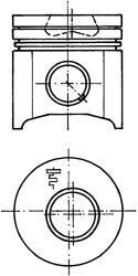 A_Поршень, комплект FIAT 2.8TD Euro 2 98- KOLBENSCHMIDT 94701630