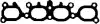 Прокладка колектора випускного Mazda 323/626/MX-6 91-04 CORTECO 460168P 460168P
