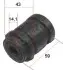 CORTECO OPEL С/блок важеля передн. Kadett D,E,Daewoo Lanos,Nexia 21652362 CORTECO 21652362