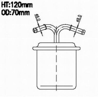 Фильтр топливный в сборе JS ASAKASHI FS317J