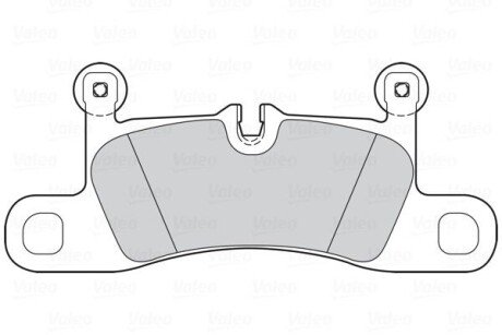 Гальмівні колодки задні, комплект Valeo 302280