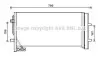 Радіатор кодиціонера CLEVER FIT AVA AI5382D AI5382D