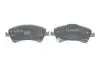 Колодки гальмівні (передні) Toyota Avensis/Verso 08-18/Auris 06-15 (з прижимною пластиною) 0 986 494 932 BOSCH 0986494932 (фото 4)