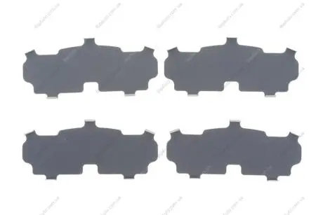 Комплект протискрипних пластин (передніх) Mitsubishi L200 05-/Pajero Sport 08- (Tokico) FRENKIT 940209