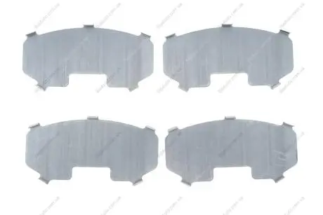 Комплект протискрипних пластин (передніх) Nissan Maxima 99-03 (Akebono) FRENKIT 940043