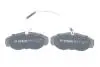 Колодки гальмівні (передні) Citroen Jumper/Fiat Ducato/Peugeot Boxer 94-02 (+датчики) 0 986 424 030 BOSCH 0986424030 (фото 4)