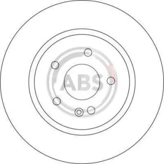 Гальмiвнi диски ABS A.B.S. 17109