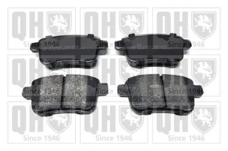 Гальмiвнi колодки дисковi QH QUINTON HAZELL BP1641 (фото 1)