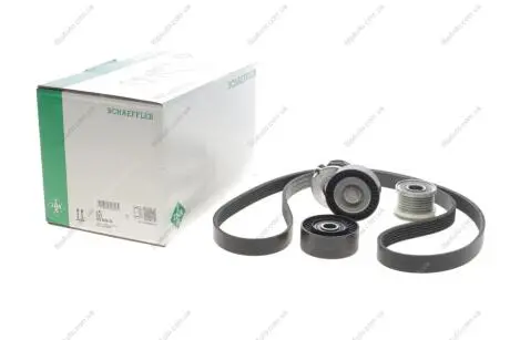 Комплект ременя генератора VW T5/T6 2.0 TDI 09- (6PK 1555) INA 529 0586 20