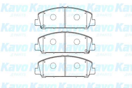 PARTS NISSAN Гальмівні колодки передн. INFINITI QX56 5,5 12- PARTS KAVO KBP-6611