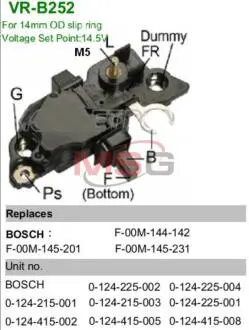 Регулятор напруги IB231 MOBILETRON VRB252