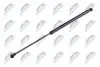 NTY AE-SE-003 Амортизатор багажника (500/195mm 320N) Seat Leon 05-12 AE-SE-003